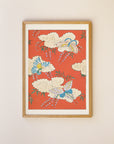 Butterflies and Blossoms – Shin Bijutsukai Japanese Pattern Print