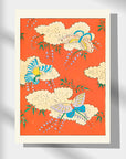 Butterflies and Blossoms – Shin Bijutsukai Japanese Pattern Print