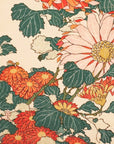 Chrysanthemums and bee - Japonica Graphic