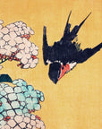 Hydrangea and swallow - Japonica Graphic
