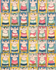 Sumo wrestlers - Japonica Graphic