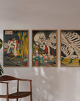 Takiyasha the Witch and the Skeleton Spectre - Set of 3 - Japonica Graphic