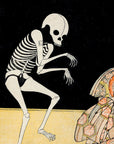 The actors Ichikawa Danjuro V as a skeleton - Japonica Graphic