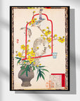 Wintersweet and Parrot - Japonica Graphic