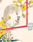 Wintersweet and Parrot - Japonica Graphic