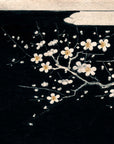 Woman Admiring Plum Blossoms at Night - Japonica Graphic