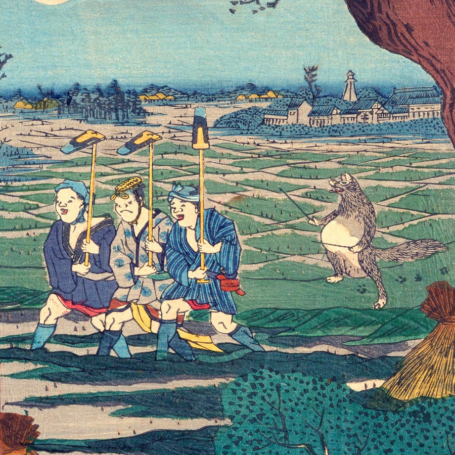 Utagawa Hirokage - Japonica Graphic
