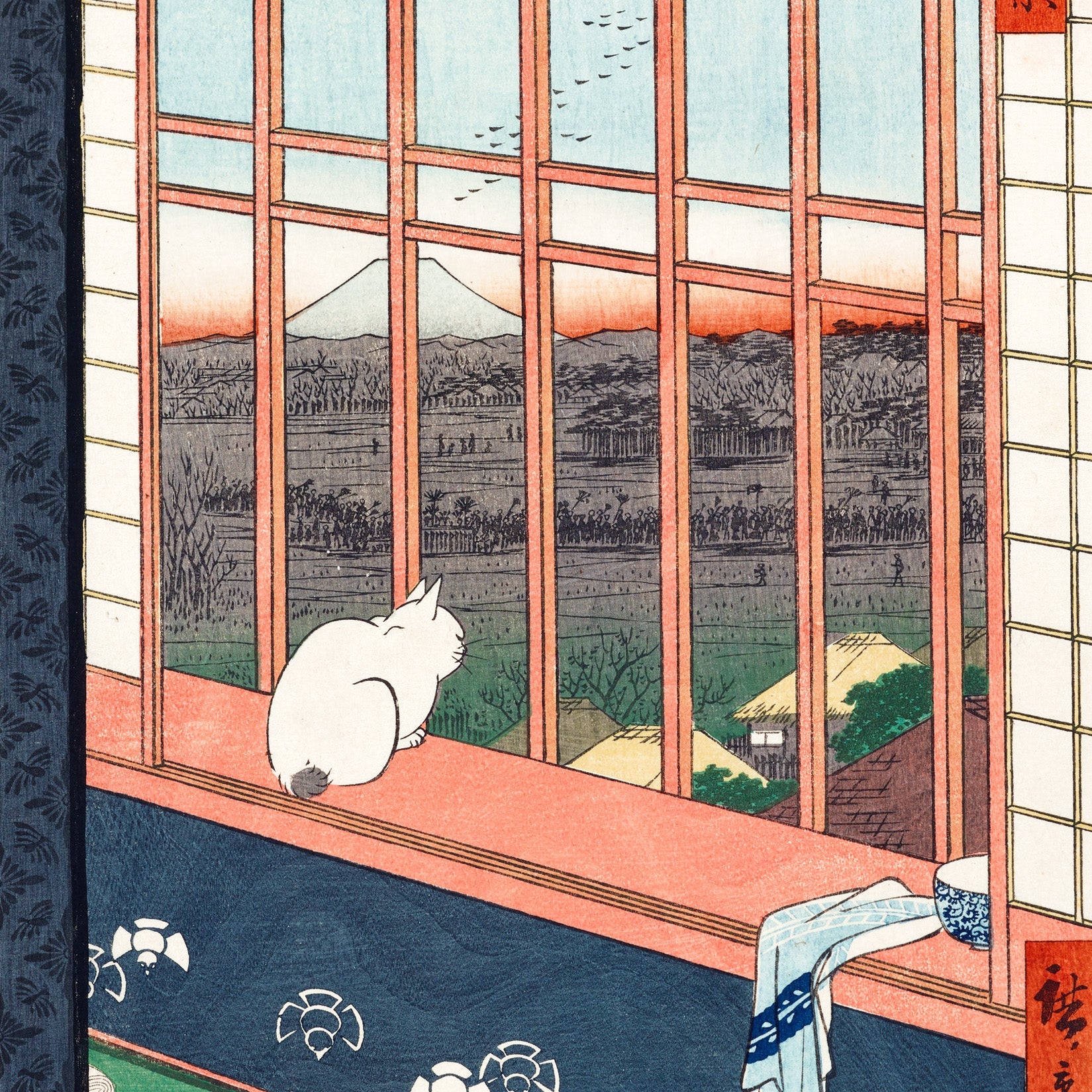 Utagawa Hiroshige - Japonica Graphic