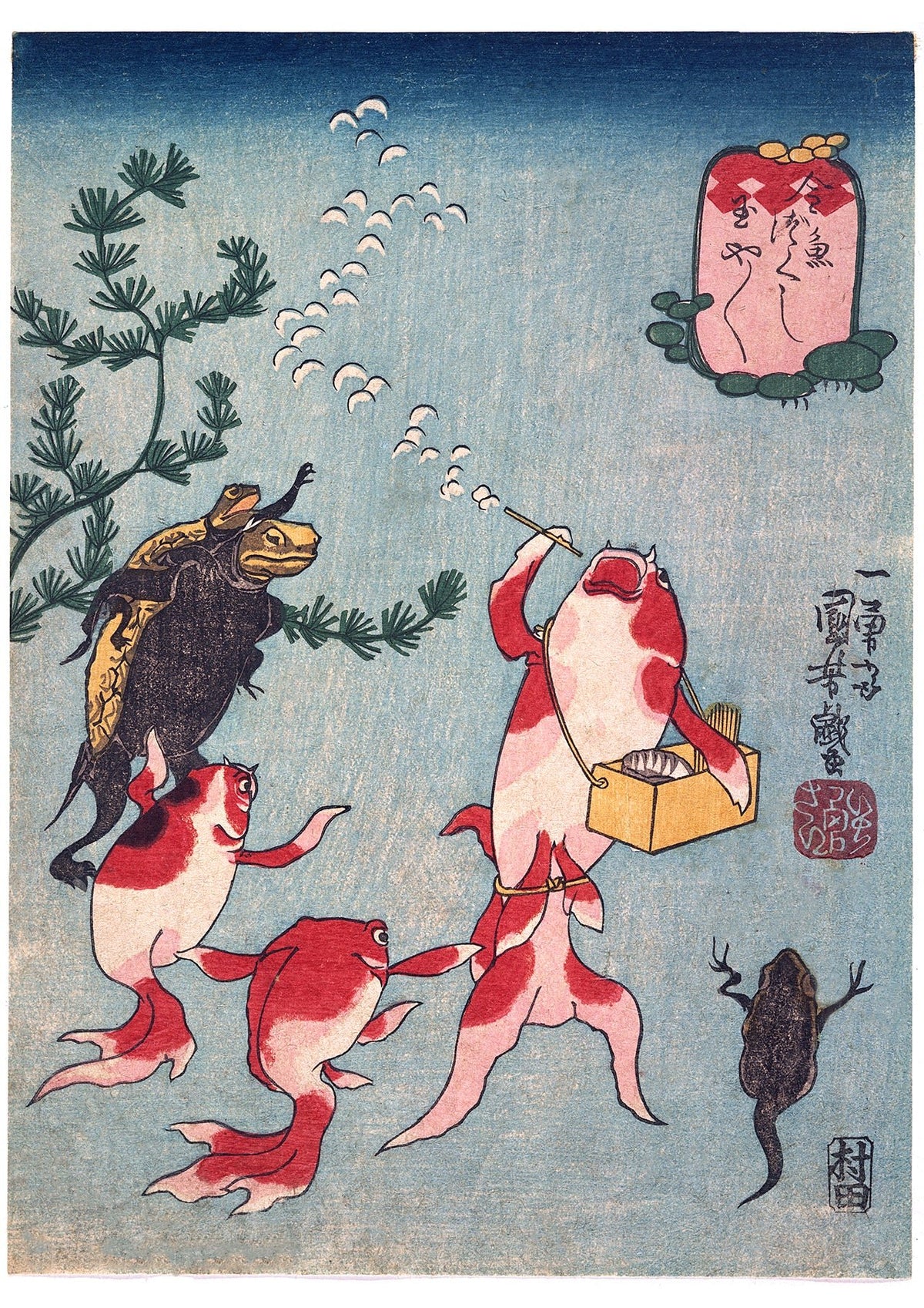 Utagawa Kuniyoshi Japanese Art Prints & Posters - Japonica Graphic