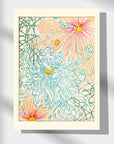 Chrysanthemum and Autumn Grasses – Shin Bijutsukai Japanese Pattern Print