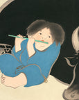 Oxherd Flutist - Japonica Graphic