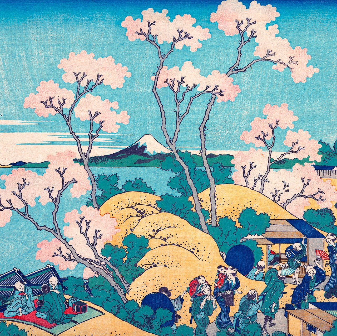 Goten-yama-hill, Shinagawa on the Tōkaidō - Japonica Graphic
