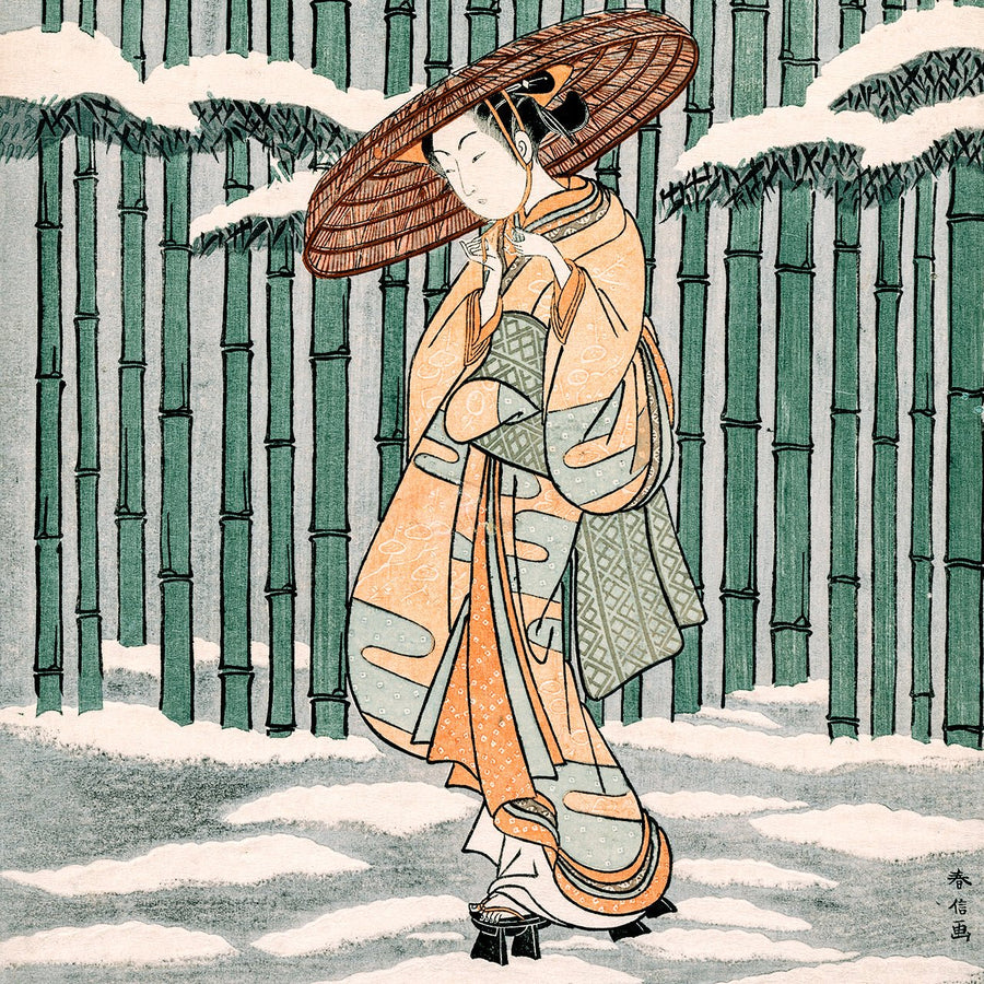 Passing the Bamboo Grove - Japonica Graphic