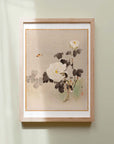 Peonies and young bird - Japonica Graphic