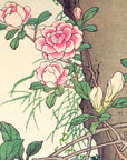 Rhododendron and dove - Japonica Graphic
