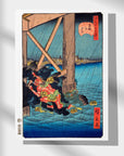 Shower at Ryôgoku Bridge - Japonica Graphic