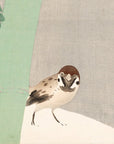 Sparrow and Bamboo in Snow - Japonica Graphic
