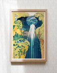 The Amida Falls in the Far Reaches of the Kisokaidō Road - Japonica Graphic