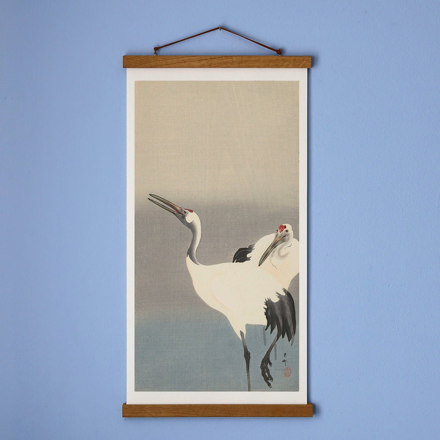 Two cranes - Japonica Graphic