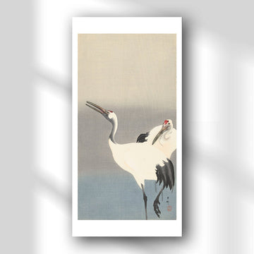 Two cranes - Japonica Graphic