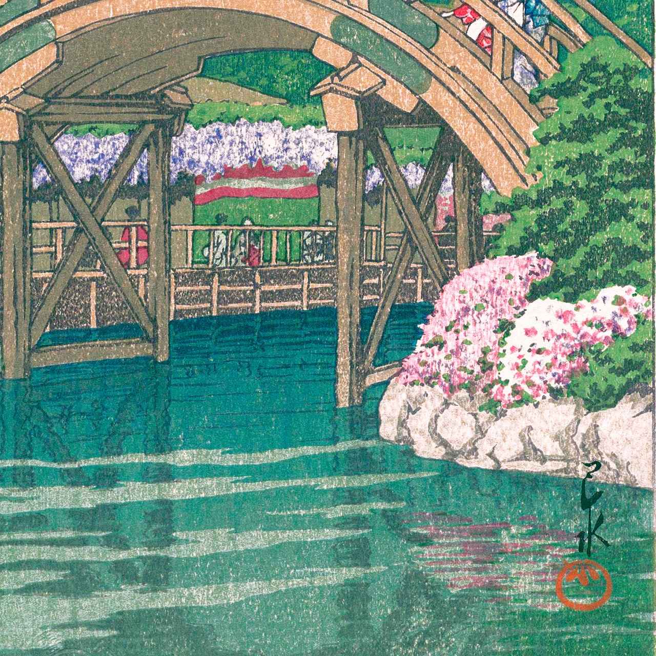 Wisteria in Kameido - Japonica Graphic